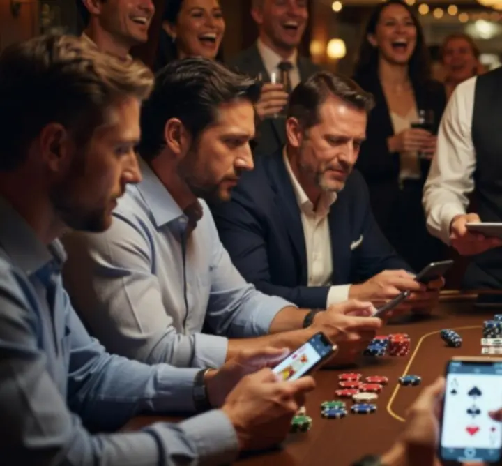 Stół pokerowy Agnieszka Zasada LA CAVANIOLA CHEESE SHOP podczas mobilnego eventu kasynowego